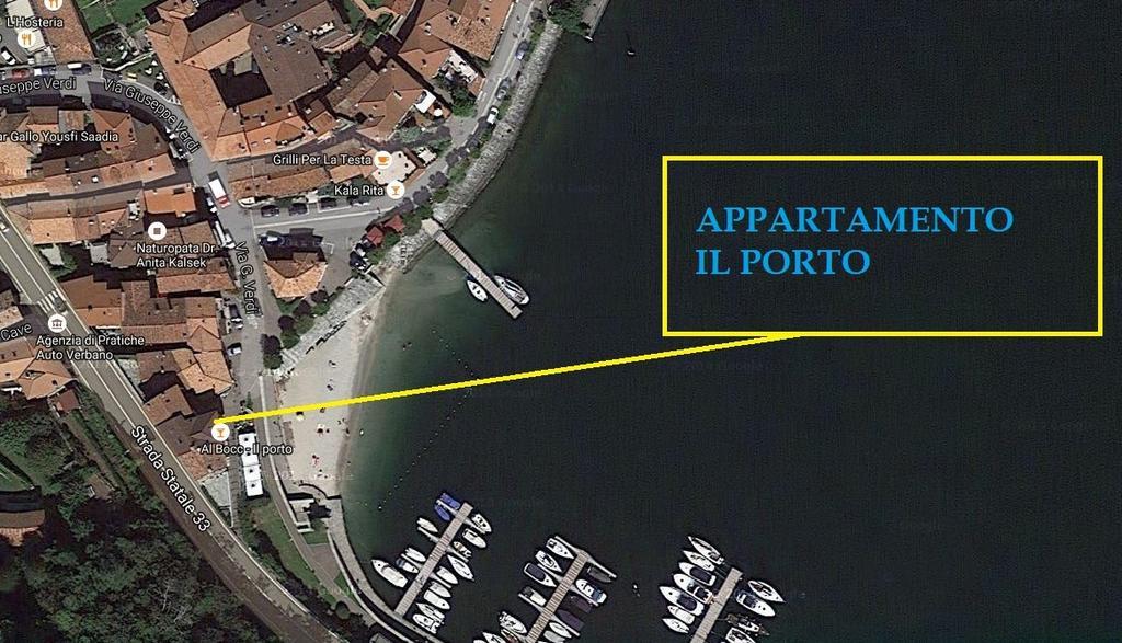 Appartamento Il Porto Baveno Buitenkant foto